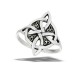 Sterling Silver Witches Knot Ring